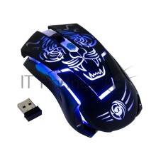 Мышь беспроводная Dialog Gan-Kata MRGK-12UR черный, 1600 dpi, радиоканал, USB, кнопки - 6
