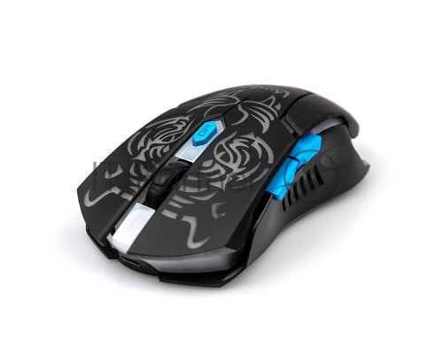 Мышь беспроводная Dialog Gan-Kata MRGK-12UR черный, 1600 dpi, радиоканал, USB, кнопки - 6