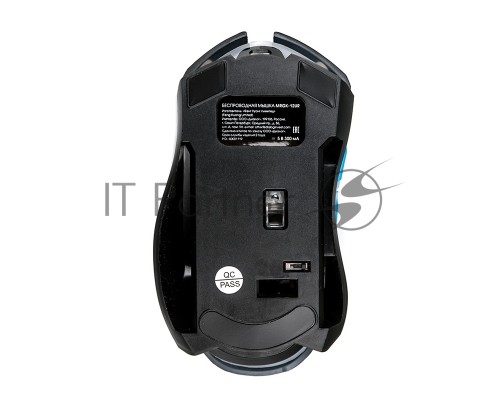 Мышь беспроводная Dialog Gan-Kata MRGK-12UR черный, 1600 dpi, радиоканал, USB, кнопки - 6