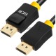 Кабель Greenconnect 2.0m DisplayPort v1.2, 20M/20M, черный, 28/28 AWG, GCR-DP2DP-2.0m
