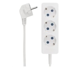 Rexant 13-4009 Удлинитель STANDARD 3 гнезда, 1,5м, 3х1,0мм?, с/з, белый