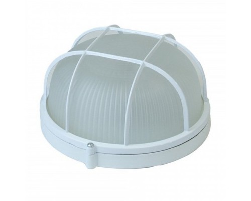 [ЭРА Светильники ЖКХ] ЭРА Б0048421 Светильник НБП 03-60-002 Акватермо алюминий/стекло решетка IP54 E27 max 60Вт D176 круг белый 