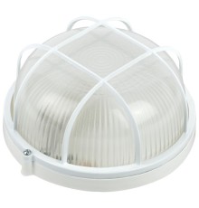 ЭРА Б0048422 Светильник НБП 03-100-002 Акватермо алюминий/стекло решетка IP54 E27 max 100Вт D240 круг белый