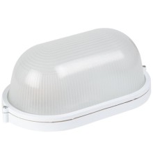 ЭРА Б0048424 Светильник НБП 04-100-001 Акватермо алюминий/стекло IP54 E27 max 100Вт 280х160 овал белый