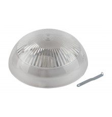 ЭРА Б0048409 Светильник НБП 06-60-011 Сириус антивандальный IP54 E27 max 60Вт D220 круг призма 