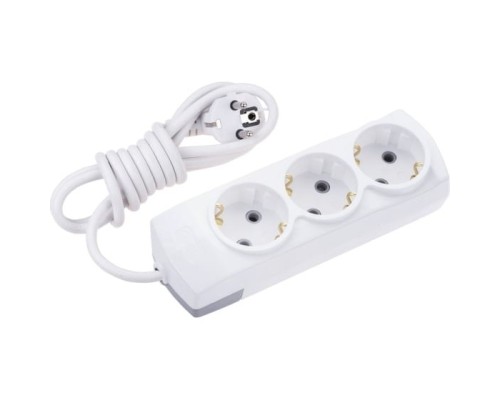 [удлинители] Rexant 13-4102 Удлинитель PREMIUM 3 гнезда, 5м, 3х1,5мм?, с/з, белый