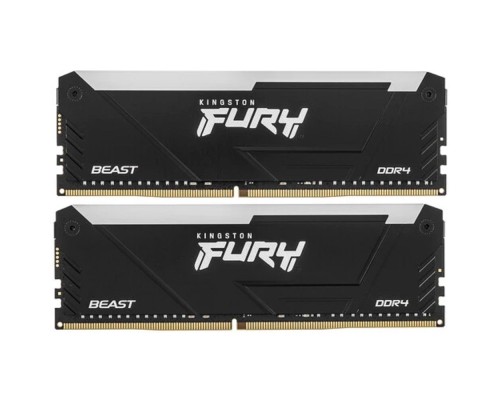 [Модуль памяти] Kingston DDR4 DIMM 32GB Kit 2x16Gb KF432C16BB12AK2/32 PC4-25600, 3200MHz, CL16, RGB