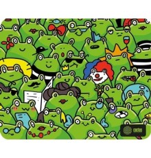 Коврик для мыши Cactus Frogs 300x250x3мм (CS-MP-D09M)