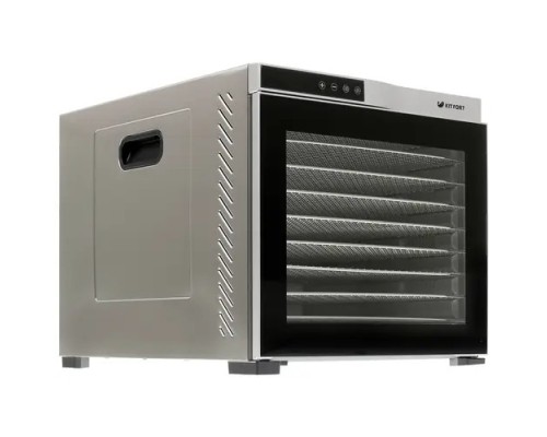 [Пылесос] Сушка для фруктов и овощей Kitfort КТ-1910 30под. 1000Вт нержавеющая сталь