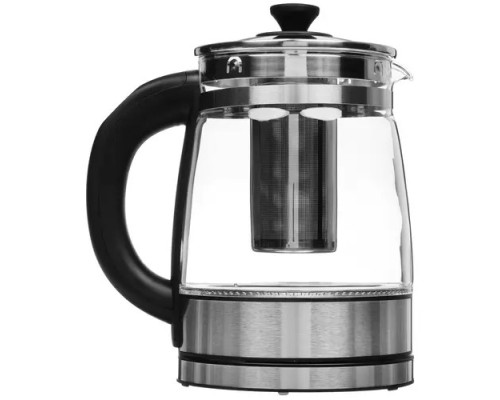 [Пылесос] Чайник электрический Kitfort КТ-6119 1.7л. 2200Вт прозрачный (корпус: стекло)