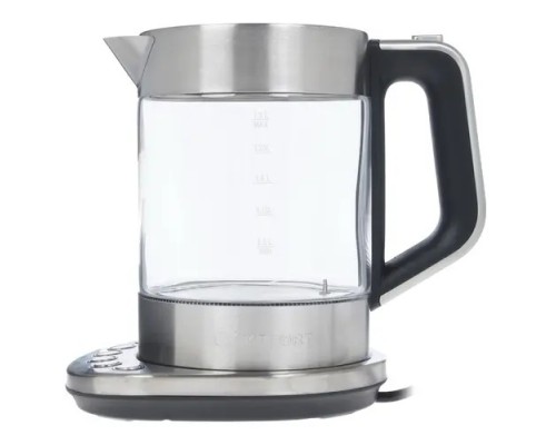 [Пылесос] Чайник электрический KITFORT КТ-616, 2200Вт, серебристый и черный
