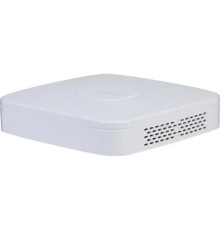 DAHUA DHI-NVR4116-4KS3 16-канальный IP-видеорегистратор 4К и Smart H.265+, входящий поток до 80Мбит/с, 1 SATA III до 6Тбайт