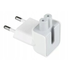 Адаптер-переходник Premier 3-016 (1 розетка) белый (пакет ПЭ) [3-016 / 7000009178 EuroPlug] {переходник для блока Apple не на все модели}