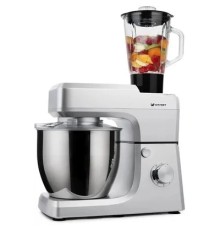 Планетарный миксер Kitfort КТ-1339-1 серебристый металлик