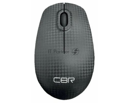 Мышь беспроводная CBR CM 499 Carbon черный, 1200 dpi, радиоканал, USB, кнопки - 3