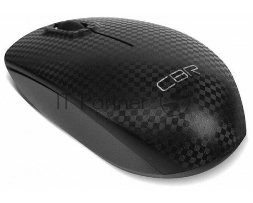 Мышь беспроводная CBR CM 499 Carbon черный, 1200 dpi, радиоканал, USB, кнопки - 3