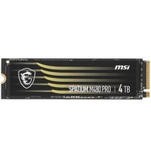 SSD MSI Spatium M480 Pro 4ТБ, M.2 2280, PCIe 4.0 x4,  NVMe,  M.2 [s78-440r050-p83]