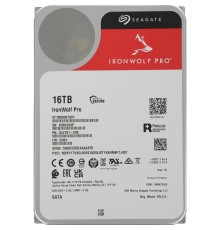 16TB Seagate Ironwolf Pro (ST16000NT001) {SATA 6 Гбит/с, 7200 rpm, 256mb buffer, для NAS}