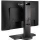 Монитор жидкокристаллический ViewSonic Монитор LCD 24'' [16:9] 1920х1080(FHD) IPS, nonGLARE, 350cd/m2, 178°/178°, 1000:1, 80M:1, 16.7M, 1ms, 2xHDMI, DP, USB-Hub, Height adj, Pivot, Tilt, Swivel, Speakers, 3Y, Black