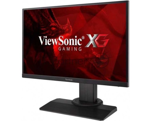 Монитор жидкокристаллический ViewSonic Монитор LCD 24'' [16:9] 1920х1080(FHD) IPS, nonGLARE, 350cd/m2, 178°/178°, 1000:1, 80M:1, 16.7M, 1ms, 2xHDMI, DP, USB-Hub, Height adj, Pivot, Tilt, Swivel, Speakers, 3Y, Black