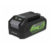 Greenworks Аккумулятор G24B4II, { 24v, li-ion, 4 А·ч, пиковый ток 55А } [2938407]
