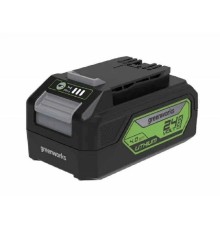 Greenworks Аккумулятор G24B4II, { 24v, li-ion, 4 А·ч, пиковый ток 55А } [2938407]
