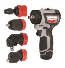 ИНТЕРСКОЛ ДА-10/12В 36 КомбиМАКС бесщеточная аккум. дрель-шуруп [687.2.2.79] { Li-ion, кейс, 2 аккум., 2Ач, 4 насадки }