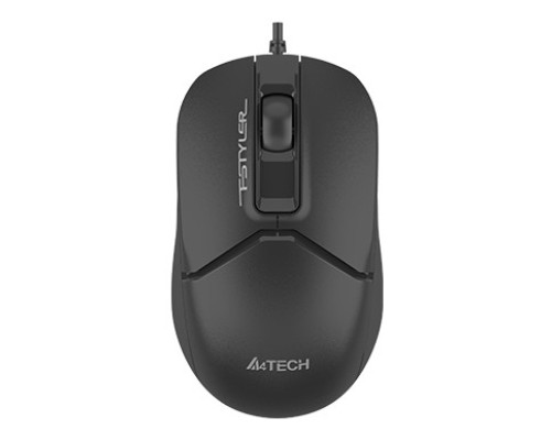 [Мышь] Мышь компьютерная A4Tech Fstyler FM12ST черный 1200dpi silent USB/3but