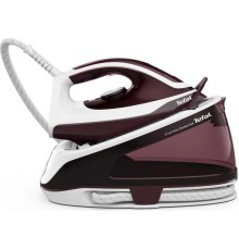 Парогенератор, TEFAL, SV6120E0, Мощность 2200 Вт, Давление пара 5,5 бар, Паровой удар 320 г/мин, Подача пара 120 г/мин, Резервуар для воды 1,4 л, Вишневый