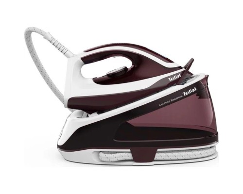 [Чайник] Парогенератор, TEFAL, SV6120E0, Мощность 2200 Вт, Давление пара 5,5 бар, Паровой удар 320 г/мин, Подача пара 120 г/мин, Резервуар для воды 1,4 л, Вишневый