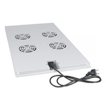 Cabeus TRAY-100 Модуль вентиляторный с 4-я вентиляторами для установки в напольные шкафы серии SH-05C, ND-05C глубиной 1000мм