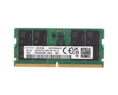 [Модуль памяти] Память DDR5 32GB 4800MHz Samsung M425R4GA3BB0-CQK OEM PC5-38400 CL40 SO-DIMM 262-pin 1.1В dual rank OEM