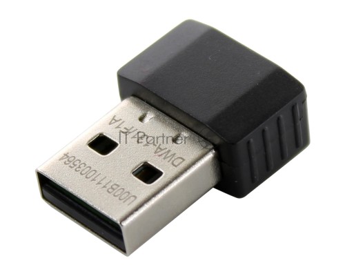 Сетевой адаптер WiFi D-Link DWA-171/RU/D1A DWA-171/RU USB 2.0 (ант.внутр.) 1ант.