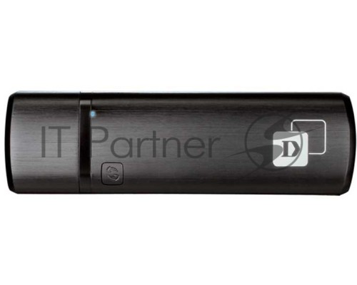 Сетевой адаптер WiFi D-Link DWA-182/RU/E1A USB 3.0 (ант.внутр.) 1ант.