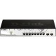 Коммутатор D-Link DGS-1210-10/FL1A, L2 Managed Switch with  8 10/100/1000Base-T ports and 2 1000Base-X SFP ports.8K Mac address, 802.3x Flow Control, 256 of 802.1Q VLAN, VID range 1-4094, 802.1p Priority Queues