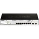 Коммутатор D-Link DGS-1210-10/FL1A, L2 Managed Switch with  8 10/100/1000Base-T ports and 2 1000Base-X SFP ports.8K Mac address, 802.3x Flow Control, 256 of 802.1Q VLAN, VID range 1-4094, 802.1p Priority Queues