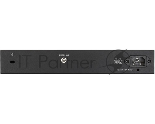 Коммутатор D-Link DGS-1210-10/FL1A, L2 Managed Switch with  8 10/100/1000Base-T ports and 2 1000Base-X SFP ports.8K Mac address, 802.3x Flow Control, 256 of 802.1Q VLAN, VID range 1-4094, 802.1p Priority Queues