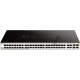Коммутатор D-Link DGS-1210-52/FL1A, L2 Managed Switch with 48 10/100/1000Base-T ports and 4 100/1000Base-T/SFP combo-ports.16K Mac address, 802.3x Flow Control, 256 of 802.1Q VLAN, VID range 1-4094, 802.1p Prio