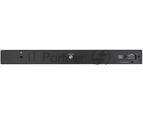Коммутатор D-Link DGS-1210-52/FL1A, L2 Managed Switch with 48 10/100/1000Base-T ports and 4 100/1000Base-T/SFP combo-ports.16K Mac address, 802.3x Flow Control, 256 of 802.1Q VLAN, VID range 1-4094, 802.1p Prio