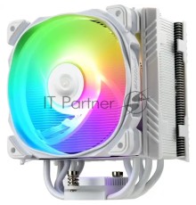 Кулер Alseye ETS-T50A-W-ARGB белый 120мм алюминий+медь 1600rpm 4-pin 24db 230Вт