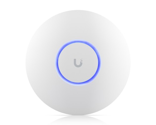 [Сетевое оборудование] UBIQUITI U6+ Точка доступа 2,4+5 ГГц, Wi-Fi 6, 2х2 MIMO, 802.3af, 1х 1G RJ45  