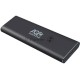 Внешний корпус AgeStar M.2 USB 3.0  NGFF (B-key) AgeStar 3UBNF5C (BLACK) , алюминий, серебристый