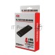 Внешний корпус AgeStar M.2 USB 3.0  NGFF (B-key) AgeStar 3UBNF5C (BLACK) , алюминий, серебристый