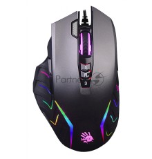 Мышь проводная A4Tech Bloody J95s серый, 8000 dpi, USB, кнопки - 9