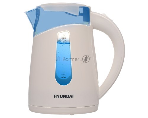 Чайник электрический Hyundai HYK-P2030 1.7л. 2200Вт кремовый (корпус: пластик)