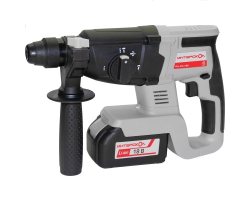 [Перфоратор] Перфоратор Интерскол ПА-22/18В патрон:SDS-plus уд.:1.7Дж 720Вт аккум.