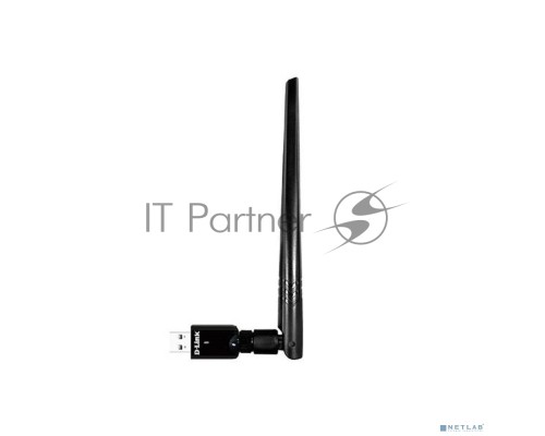 Адаптер D-Link DWA-185/RU/A1A Беспроводной двухдиапазонный USB 3.0 адаптер AC1200 с поддержкой MU-MIMO и съемной антенной