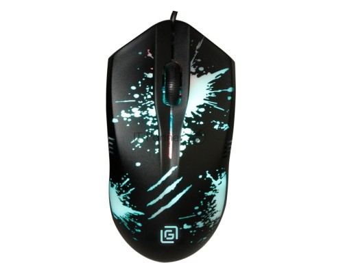 Мышь проводная Oklick 399M STIGMA черный, 1200 dpi, USB, кнопки - 3