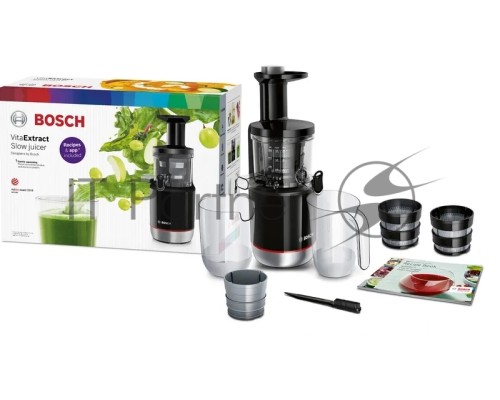 Соковыжималка шнековая Bosch MESM731M черный