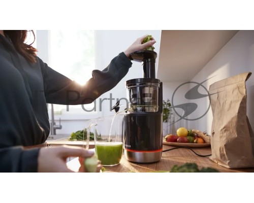 Соковыжималка шнековая Bosch MESM731M черный